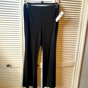 Black Dressy Stretch Trousers